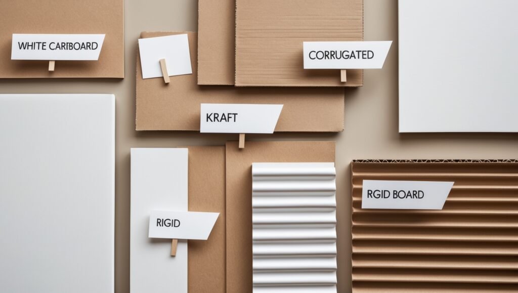 Leonardo Phoenix 10 A flat lay photograph of samples of white 1
