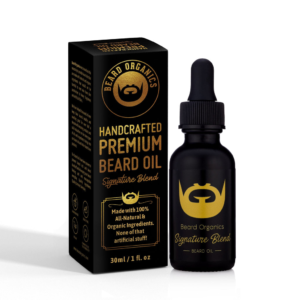 Organic Beard Oil Packaging