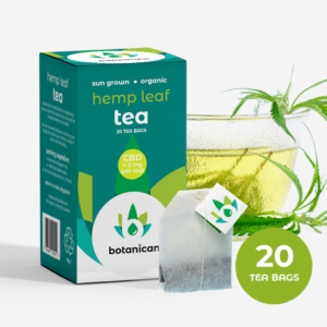 hemp teabags boxes